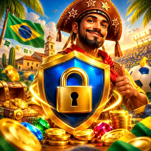 Ícone de cadeado com dados criptografados representando segurança